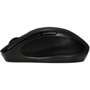 Wireless Mouse Asus MW203, Optical, 1000-2400 dpi, 6 buttons, Ergonomic, Silent, 1xAA, BT/2.4, Black