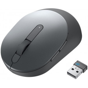 Wireless Mouse Dell MS5120W, Oprical, 1600dpi, 7 buttons, 1 x AA, 2.4Ghz/BT, Titan Gray (570-ABHL)