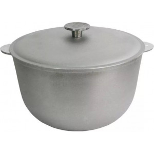 Ceaun aluminiu cu capac BIOL, 4l, К0400