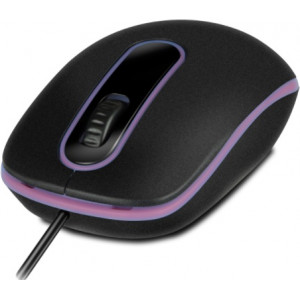 Mouse SVEN RX-90, Optical, 1000 dpi, 3 buttons, Ambidextrous, Black, USB