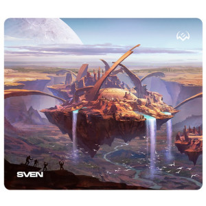 Gaming Mouse Pad SVEN MP-G03S, 230 x 200 x 2mm, Fabric surface, Rubberized base, Picture