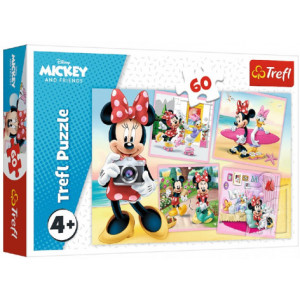 Trefl Puzzles - 60 - Lovely Minnie / Disney Minnie