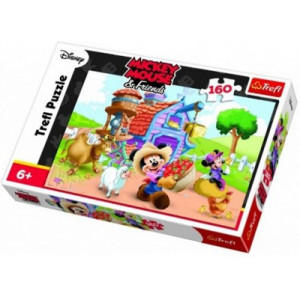Trefl Puzzles - 160 - Mickey the farmer / Characters