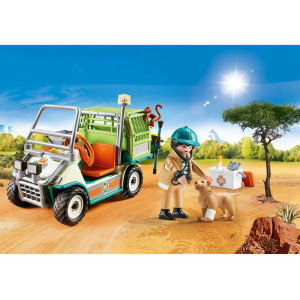 Playmobil PM70346 Zoo Vet with Medical Cart