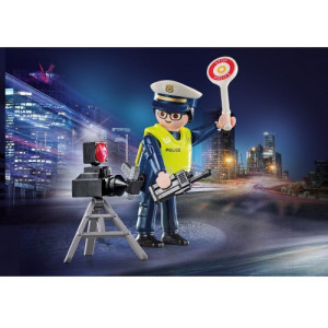Playmobil PM70305 Police Officer with Speed Trap