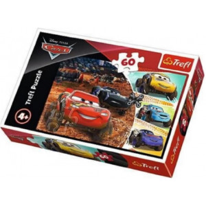 Trefl Puzzles - 60 - Lightning McQueen with friends