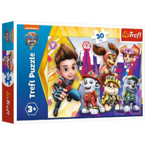 Trefl Puzzles - 30 - A well-coordinated PAW Patrol team / Viacom PAW PATROL: THE MOVIE