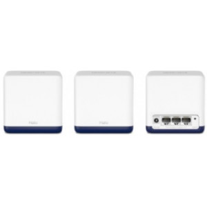 Whole-Home Mesh Dual Band Wi-Fi AC System MERCUSYS, Halo H50G(3-pack), 1900Mbps,MU-MIMO,Gbit Ports