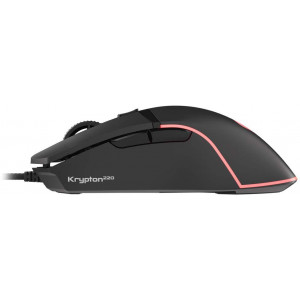 Genesis Mouse Krypton 220, 6400 DPI, RGB Illuminated, With Software, Black 