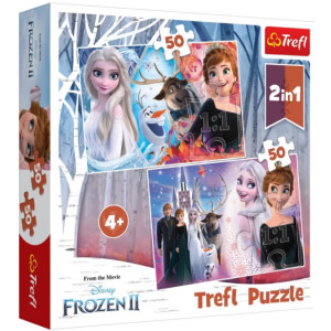 Пазл Trefl Frozen 2 50+50 (90904)