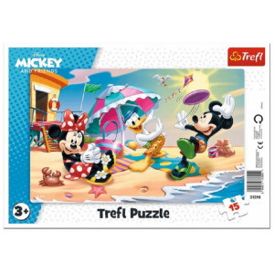 Trefl Puzzles - 15 Frame - Play on the beach