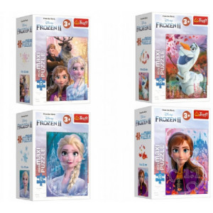 Trefl Puzzles - 20 miniMaxi - Friendship in the Frozen Land / Disney Frozen 2