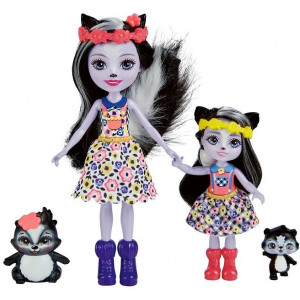 Enchantimals Sconcsii Sage si Surioara