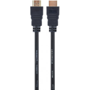 Cable HDMI Cablexpert CC-HDMIL-1.8M, 1.8 m, High speed HDMI cable with Ethernet "Select Series", Supports 4K UHD resolutions at 60 Hz, 1.8 m