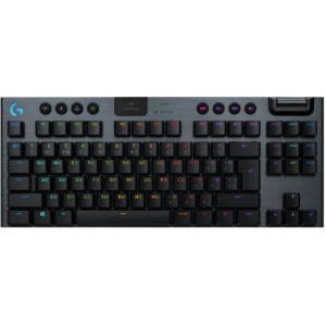Wireless Gaming Keyboard Logitech G915 TKL, Mechanical, Ultra thin, GL Tactile, G-Keys, RGB, BT/2.4