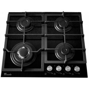 Варочная панель Tornado BRD-60 3G+1GWOK BL GL 