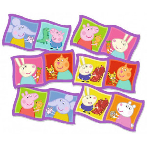 Trefl GAME - Domino Peppa Pig