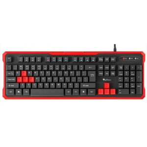 Genesis Keyboard Rhod 110, RU Layout, Red 