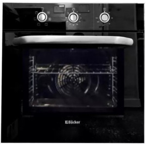 Встраиваемый духовой шкаф электрический Backer HCO-66M6F Black