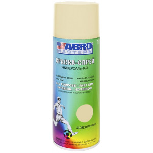 ABRO-MASTER SP-095 Краска-спрей ABRO MASTERS БЕЖЕВАЯ 400 мл