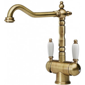 FRANKE Old England Bronzato Bicomand ( 115.0028.204 )