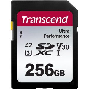 256GB SDXC Card (Class 10)  UHS-I, U3, Transcend 340S  TS256GSDC340S (R/W:160/90MB/s)