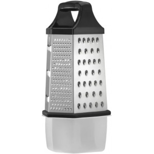 Grater with container, 6 sides RESTO 95413
