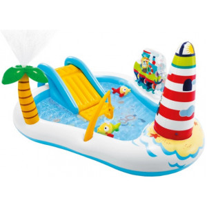 Intex 57162 Centru de joaca gonflabil FISHING FUN 218x188x99cm, 2+