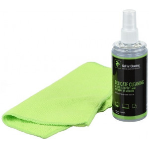 2E Gel for cleaning  for LED / LCD 150ml  + cloth 15X15 cm.