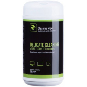 2E Wet wipes for office equipment. 100 pcs. 10X10 cm.