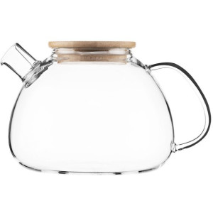 Заварник Ardesto Midori, 1500 мл, боросиликатное стекло, бамбук