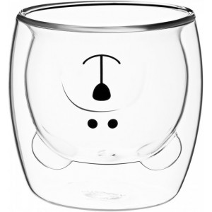 Набор чашек Ardesto Animals с двойными стенками AR2625GA