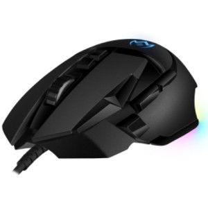 Gaming Mouse SVEN RX-G975, Optical, 200-10000 dpi, 10 buttons, Soft Touch, RGB, Black, USB
