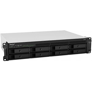SYNOLOGY RS1221+, 8-bay, AMD Ryzen 4-core 2.2Ghz, 4Gb*1+1Slot, 4x1GbE, PCIe