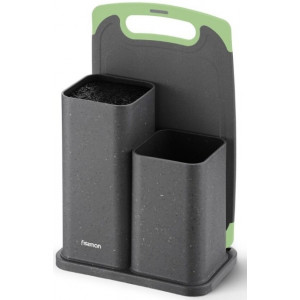 Suport p/u cutite Fissman 2871 21.5x13x23cm+planseta de tocat