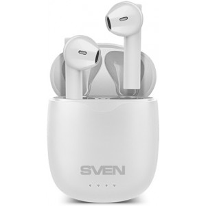 True Wireless Earphones SVEN E-727BT, White