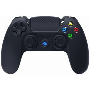 Wireless Gamepad Gembird JPD-PS4BT-01, 4 axes D-Pad, 2 mini joysticks, 8 buttons, 600mAh, Dual vibration