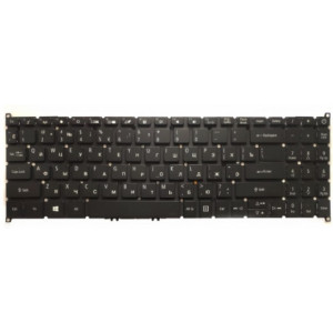 Keyboard Acer Aspire 3 A315-23 A315-34 Swift  SF315-41 SF315-51 SF315-52 SF315-54 w/o frame ENG/RU Black