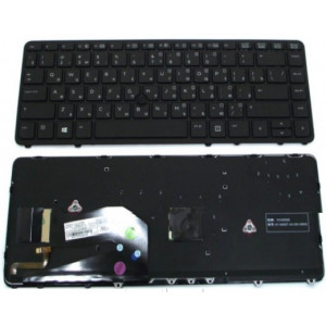 Keyboard HP EliteBook 840 G1 G2,850 G1 G2 ENG/RU Black