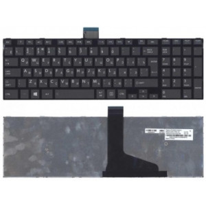 Keyboard Toshiba Satellite C50-A C50D-A C50T-A C55-A C55D-A C55T-A C50DT-A ENG/RU Black