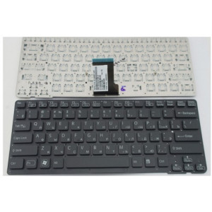 Keyboard Sony VPCCA w/o frame "ENTER"-small ENG/RU Black