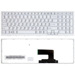 Keyboard Sony VPCEH (EE / EL) w/frame ENG/RU White