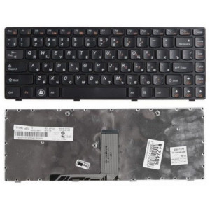 Keyboard Lenovo G470 G475 V370 V470 V480 Z370 Z470 B470 B475 B480 B490 ENG/RU Black