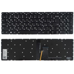 Keyboard Lenovo IdeaPad 310-15ABR 310-15IAP 310-15ISK 310-15IKB 510-15ISK 510-15IKB v110-15ast w/o frame ENG/RU Black Original