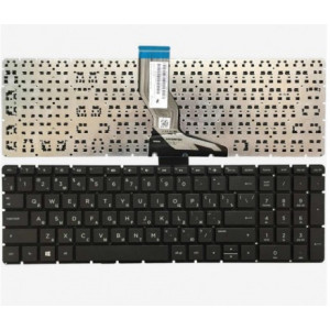Keyboard HP Pavilion 15-AB, 15-AK, 15-BS, 15-BW, 15-CD, 17-AB, ProBook 250 G6, 255 G6, 256 G6, 258 G6 w/o frame "ENTER"-small ENG/RU Black