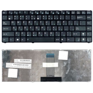 Keyboard Asus EeePC 1201 1215 U20 UL20 ENG/RU Black