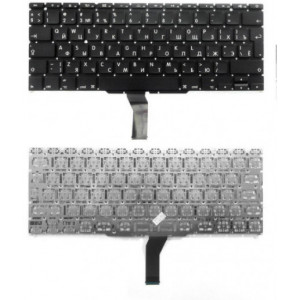 Keyboard Apple Macbook Air 11" A1370 A1465 w/o frame "ENTER"-small ENG/RU Black