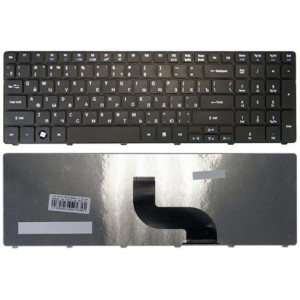 Keyboard Acer Aspire 5742 5552 7740 5338 5410 5536 5538 5542 5551 5250 5251 5252 5253 5349 5738 5739 5740 5741 5745 5750 5810 7540 7738 7735 7736 eMachines E440 E442 E443 E529 E530 E640 E642 E644 E729 E730 E732 G443 G640 G729 G730 ENG/RU Black