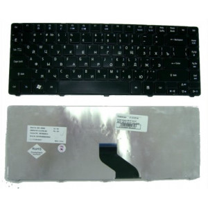 Keyboard Acer Aspire 4540 3810 3410 3820 4250 4251 4252 4253 4332 4333 4336 4339 4410 4551 4745 4553 4560 4736 4752 4733 4810 5935 5940 5942 ENG/RU Blac