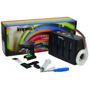 Impreso IMP-ESX420 Epson CISS T1281-T1284 (4x90ml), Epson SX420/425/430/435/438/440/445/BX305, BK/Y/M/C (w/Cartridge+Chip+Ink)